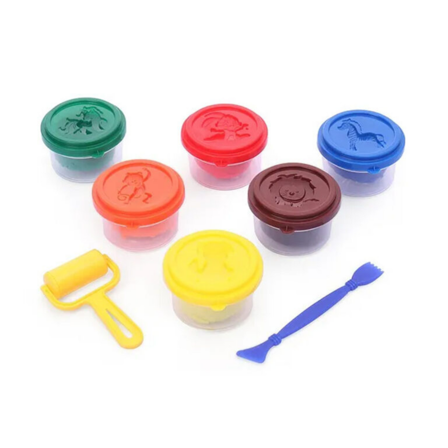 6 Super Soft Modelling Dough – Creative Play for Kids - Faber-Castell