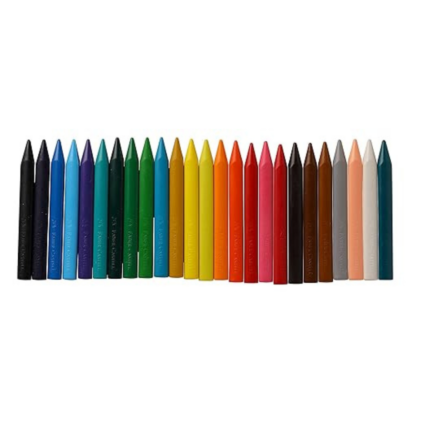 Erasable Crayons 70mm Set of 25 – Creative & Correctable Colouring - Faber-Castell