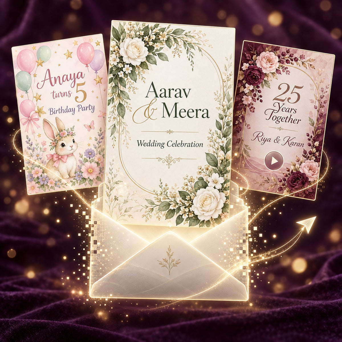Personalised Digital Invitations