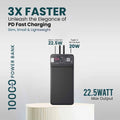 Wayona Clear Charge 10000mAh Power Bank