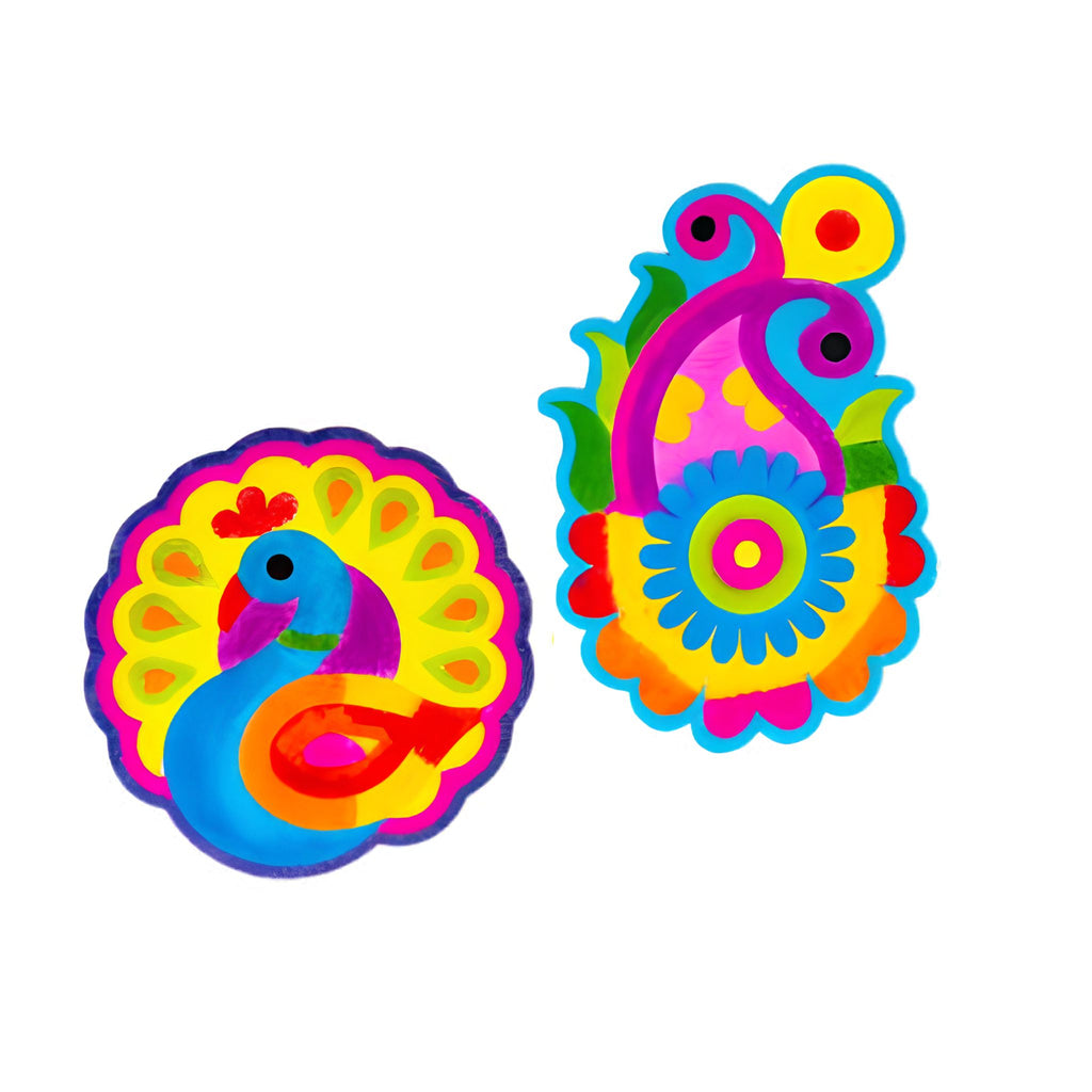 Rangoli Mandala art for Kids