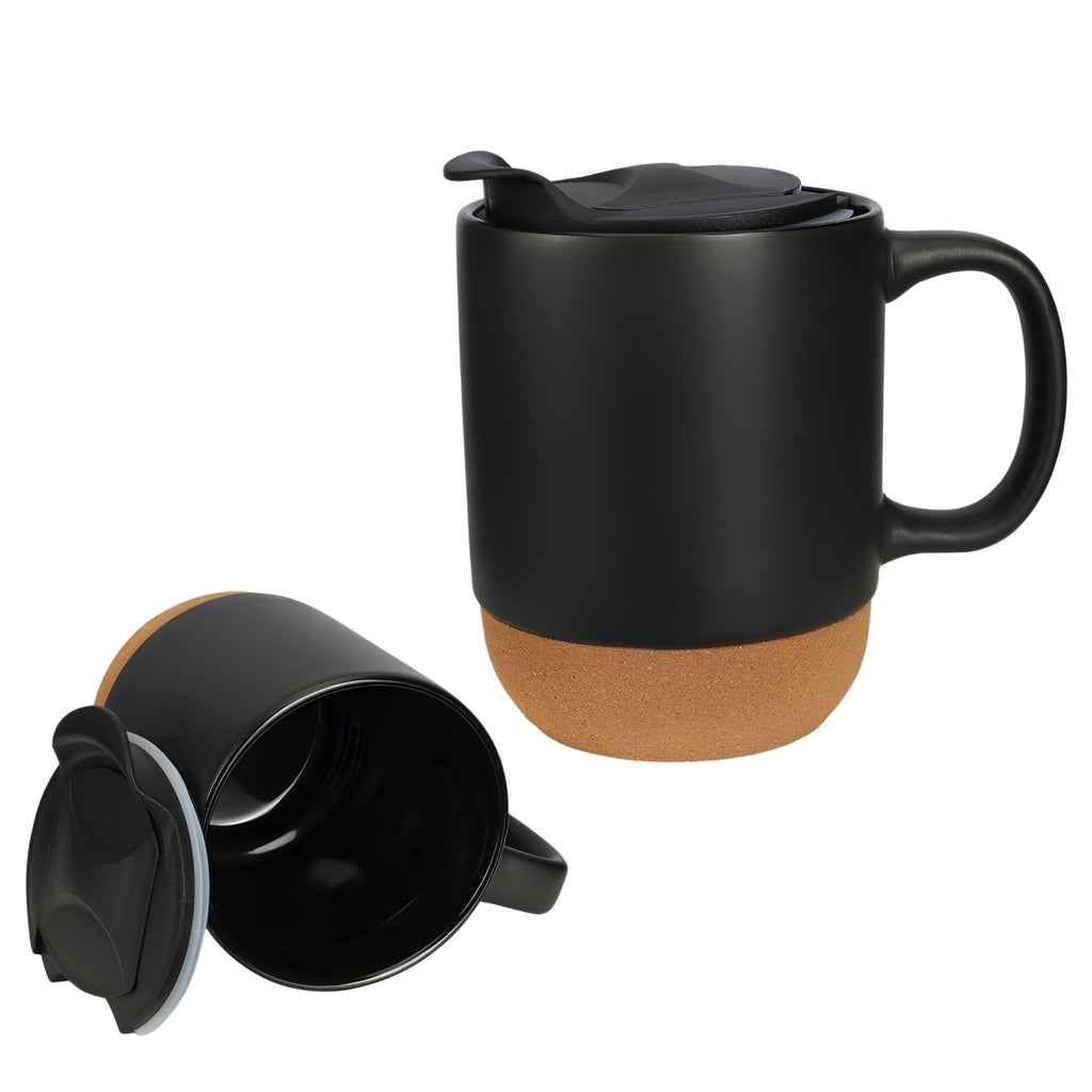 Ceramic Mug with Cork Base 250 ml - Customisable Corporate Drinkware