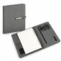 Elegant Grey Jute Diary Powerbank 5000mAh