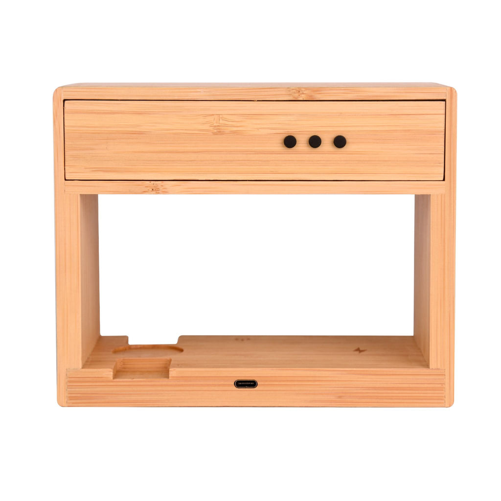Cypress 6-in-1 Multifunction Wireless Charging Junction – Bamboo