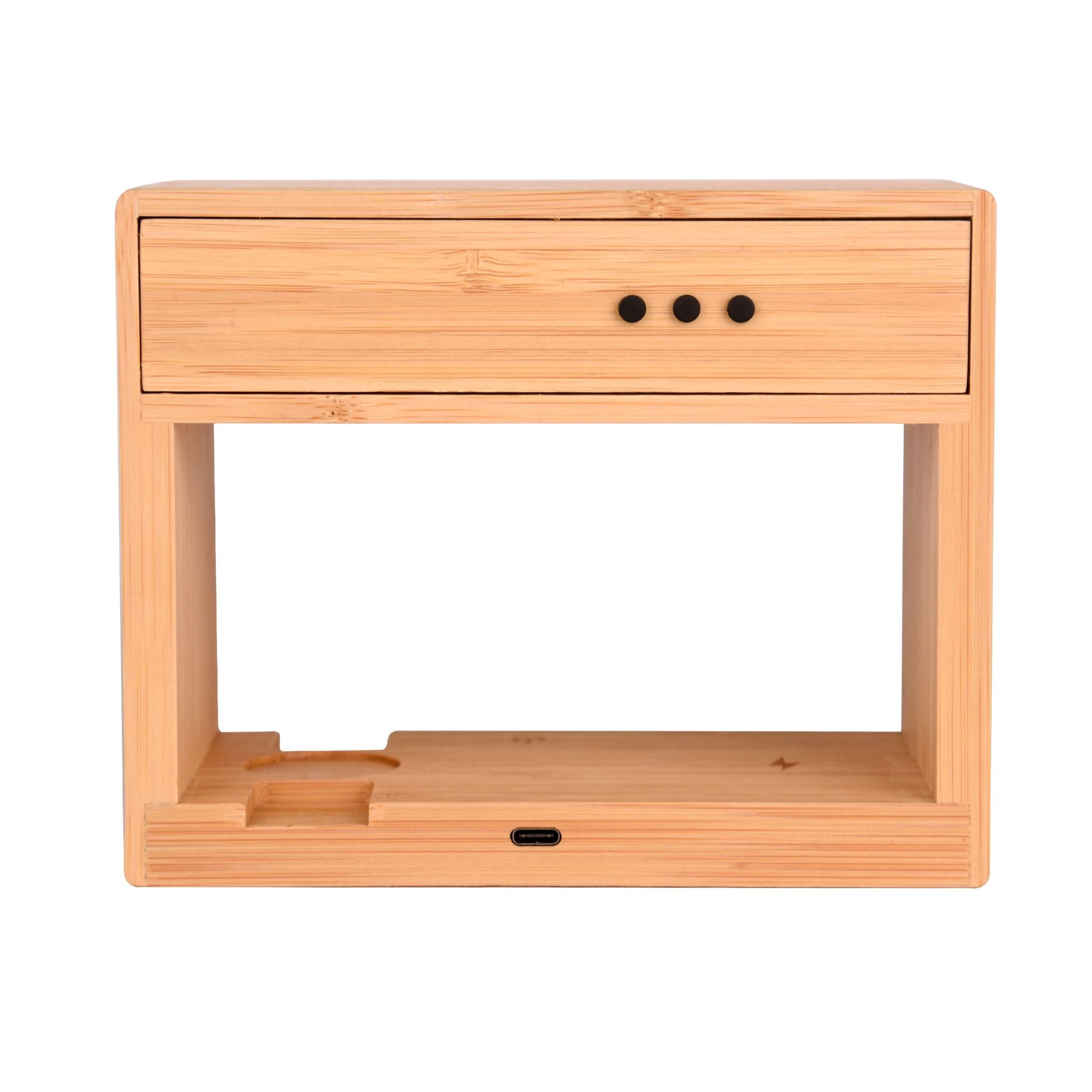 Cypress 6-in-1 Multifunction Wireless Charging Junction – Bamboo