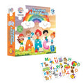 A, B, C, D Educational Jigsaw Puzzle for Kids