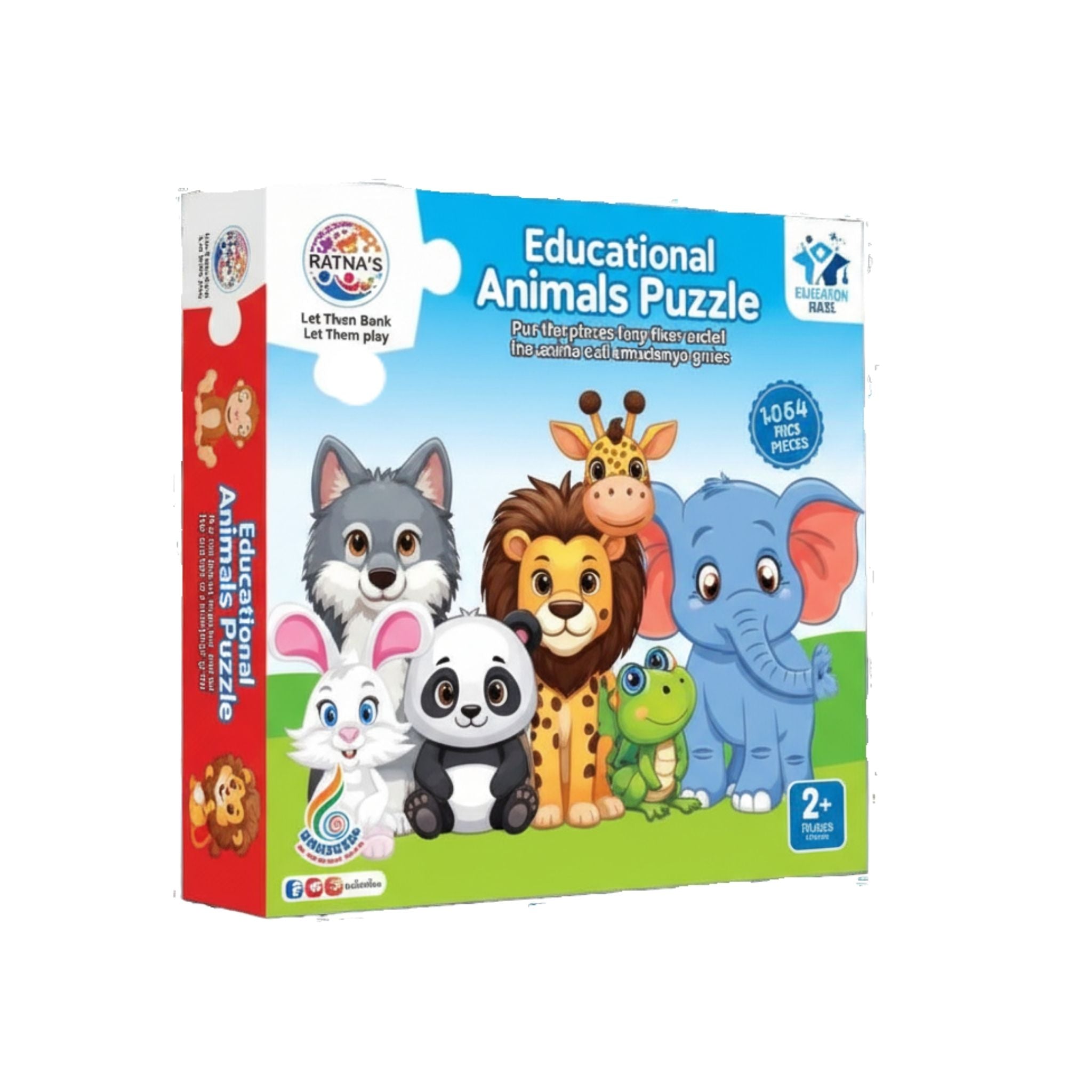 Animal Educational Jigsaw Puzzle for Kids