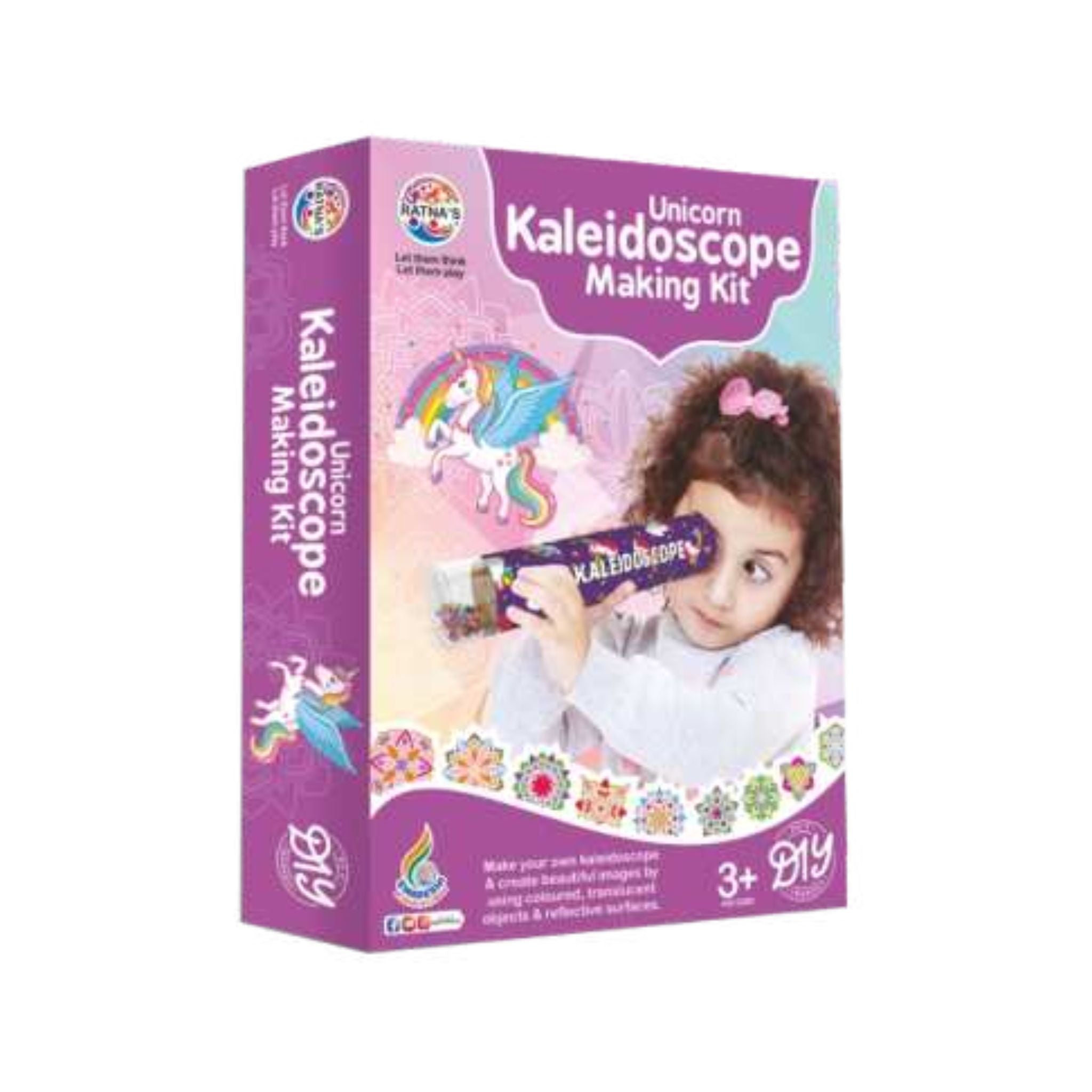 Unicorn Kaleidoscope Making Kit for Kids