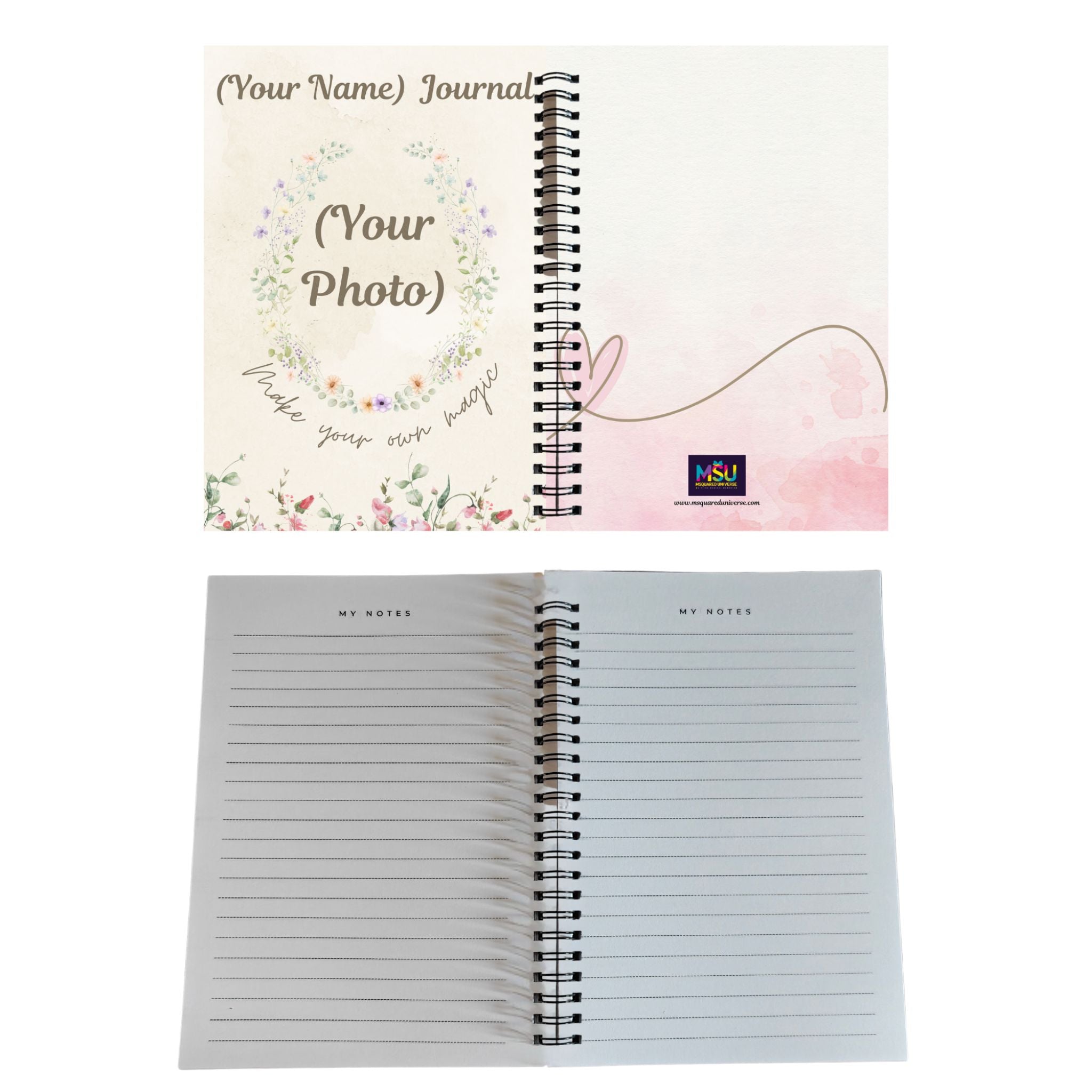 Personalized Journal with Photo and Name | Custom Memory Journal Gift