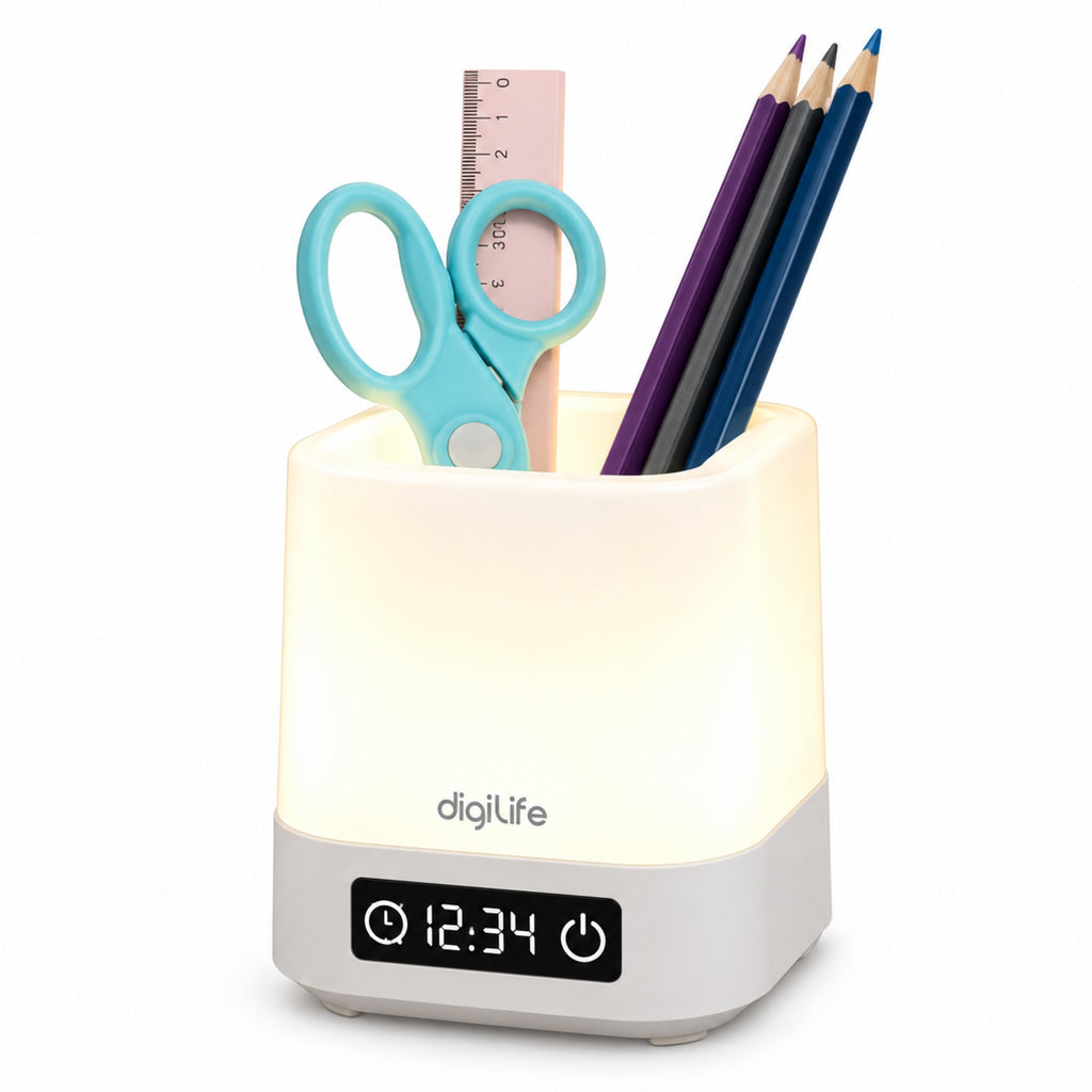 DigiLife Lumo Digital Ambient Light Desk Organizer