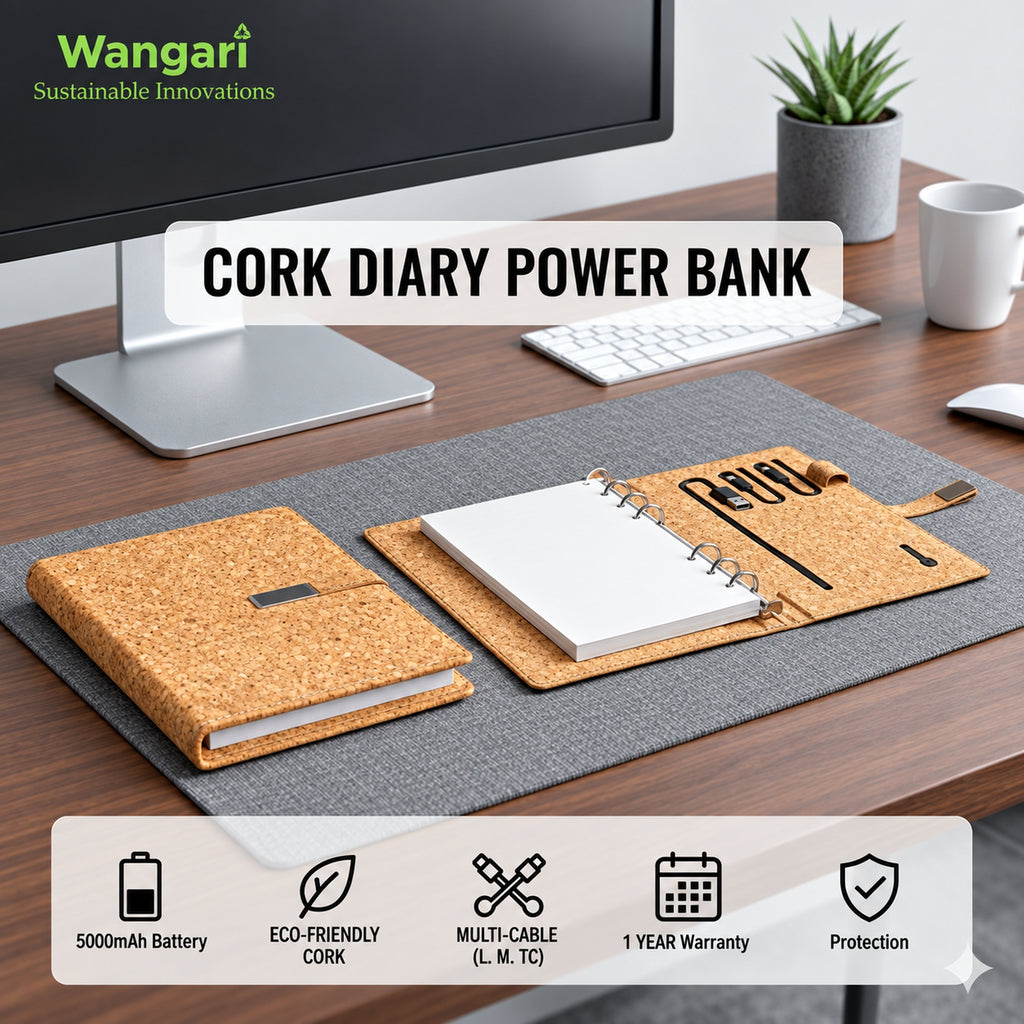 Cork Diary Powerbank 5000mAh
