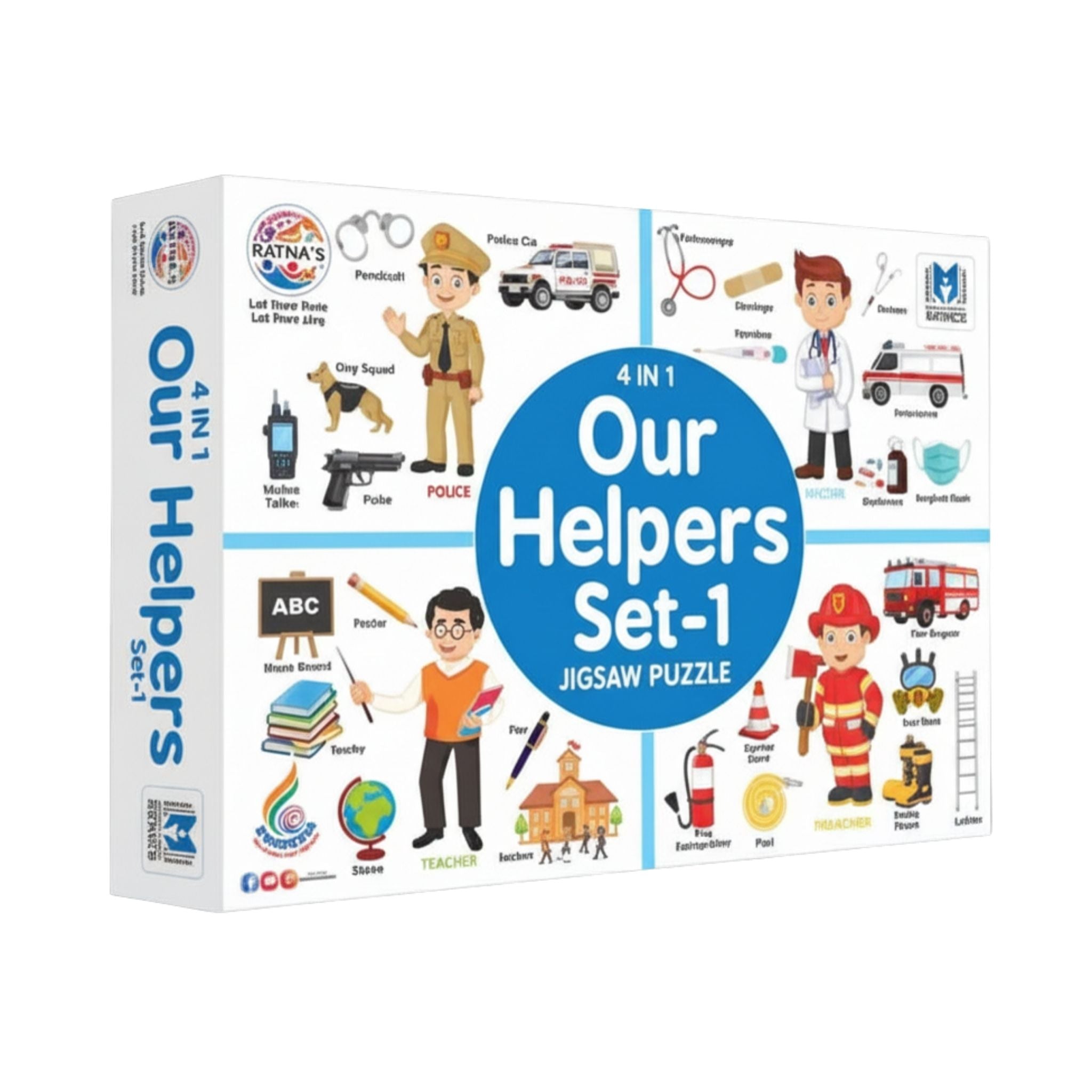 Our Helpers Educational Jigsaw Puzzle for Kids