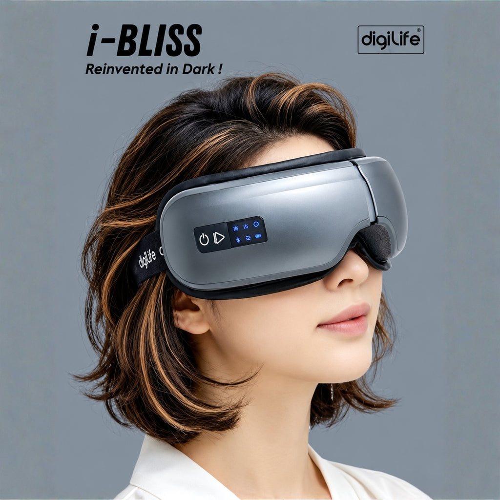 DigiLife iBliss Dark Edition Rechargeable Eye Massager