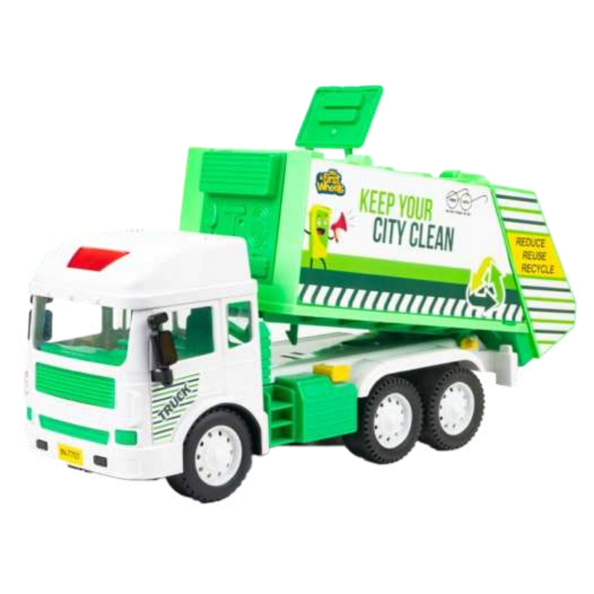 Toy Garbage Truck for Kids | City Cleaning Vehicle Toy