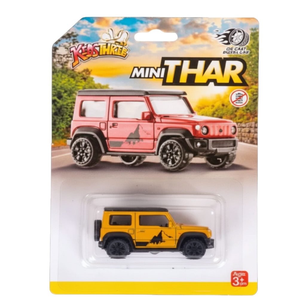 Die Cast Mini Thar Toy Car | Metal SUV Model for Kids