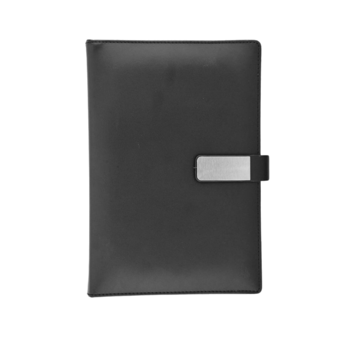 Black Soft PU Notebook A5 Notebook | Customisable Corporate Stationery