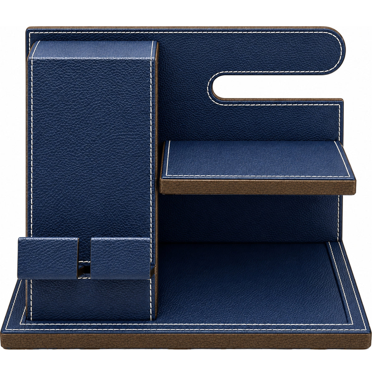 Offigifts Blue Standing Desk & Phone Organiser