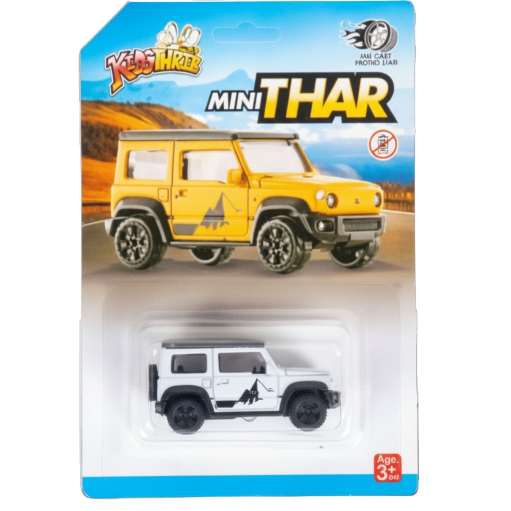 Die Cast Mini Thar Toy Car | Metal SUV Model for Kids