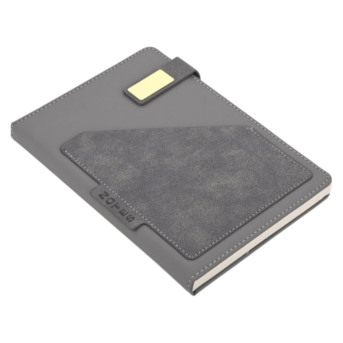 Aurum Note Grey A5 Notebook | Customisable Corporate Stationery
