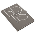 Signature Notes Grey A5 Notebook | Customisable Corporate Stationery