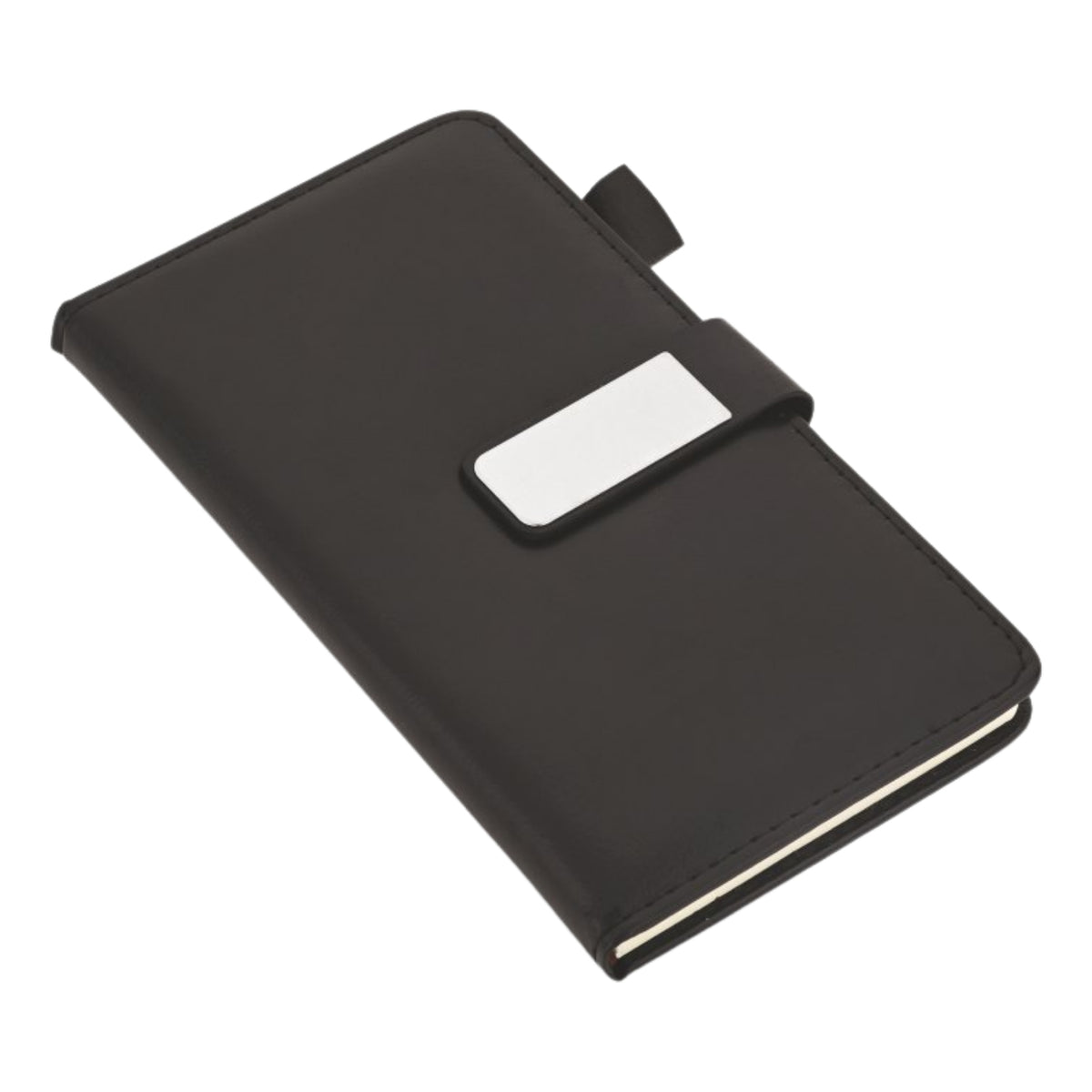Vector Strap Black A5 Notebook | Customisable Corporate Stationery