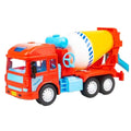 Toy Cement Mixer Truck for Kids | Friction Powered Construction Vehicle (PVC)