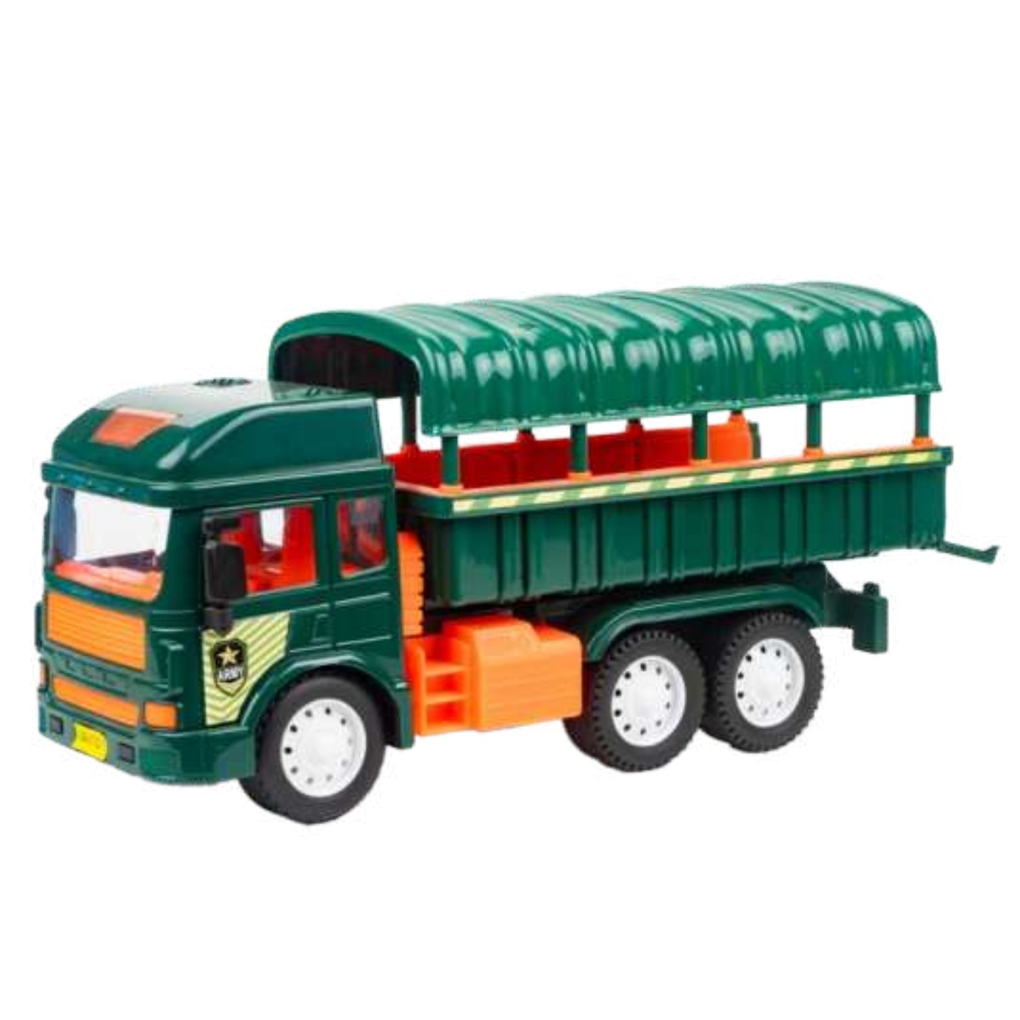Toy Army Truck for Kids | Military Transport Vehicle Toy (PVC)