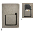Pocket Grey A5 Notebook | Customisable Corporate Stationery
