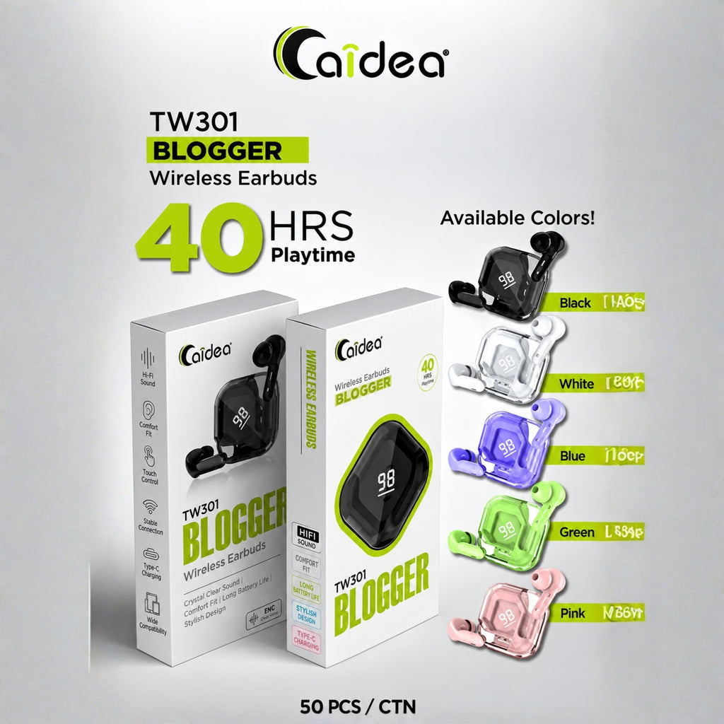 Caidea TW301 Blogger Wireless Earbuds