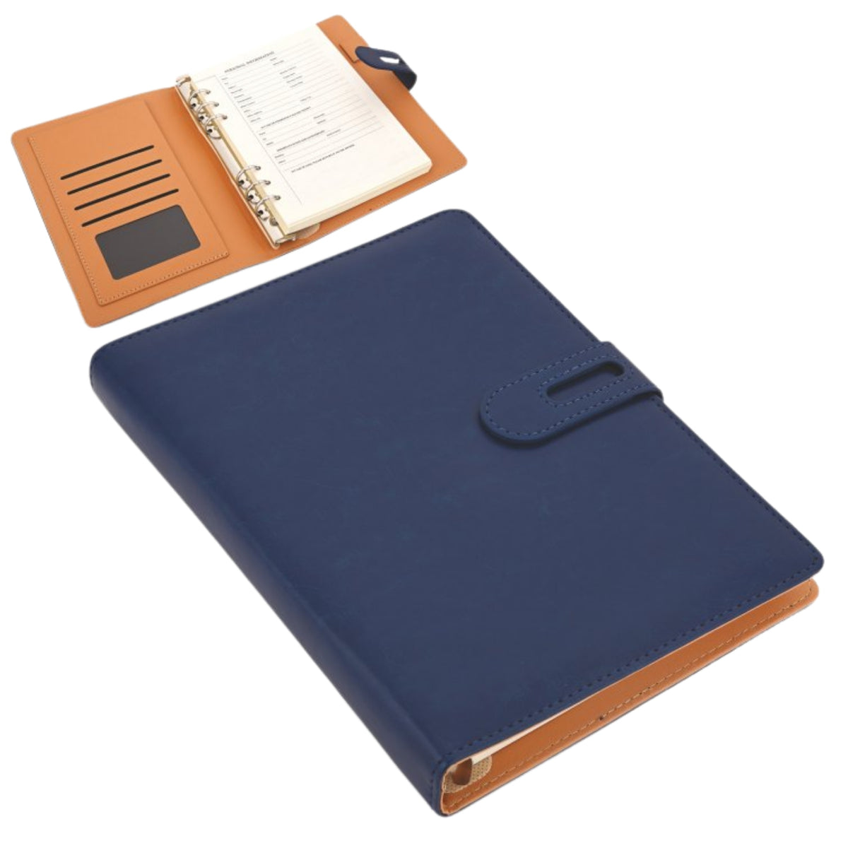 Nova Edge Blue Organiser | Customisable Corporate Stationery