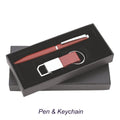 Pen & Keychain Corporate Gift Set | Customisable Business Gifting