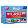 World Countries Flags Flashcards – 195 Educational Cards for Kids