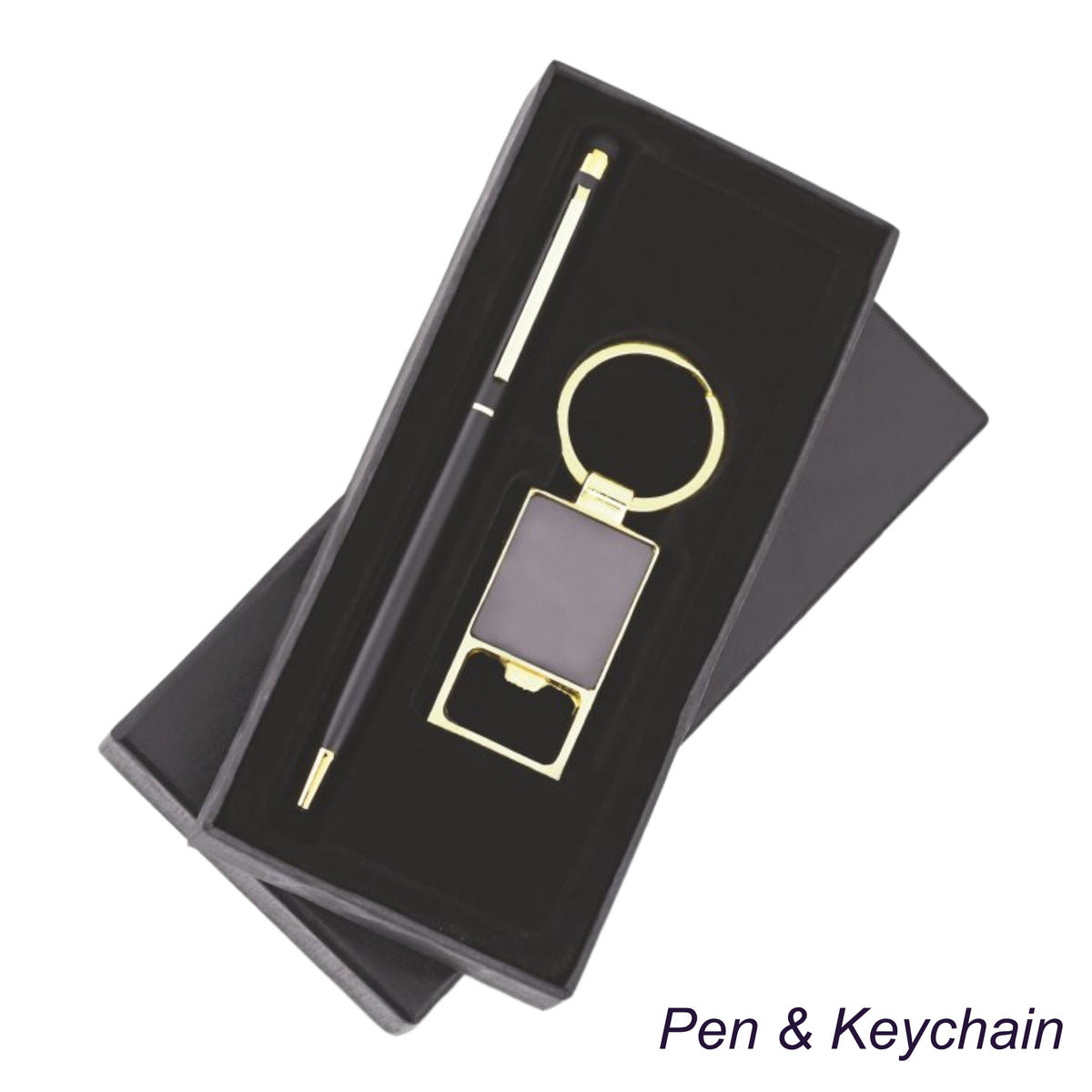 Pen & Keychain Corporate Gift Set | Customisable Business Gifting