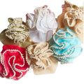 Pearl Embellished Organza Potli Pouch for Festive Gifting