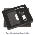 Pen, Keychain, Cardholder Corporate Gift Set | Customisable Business Gifting