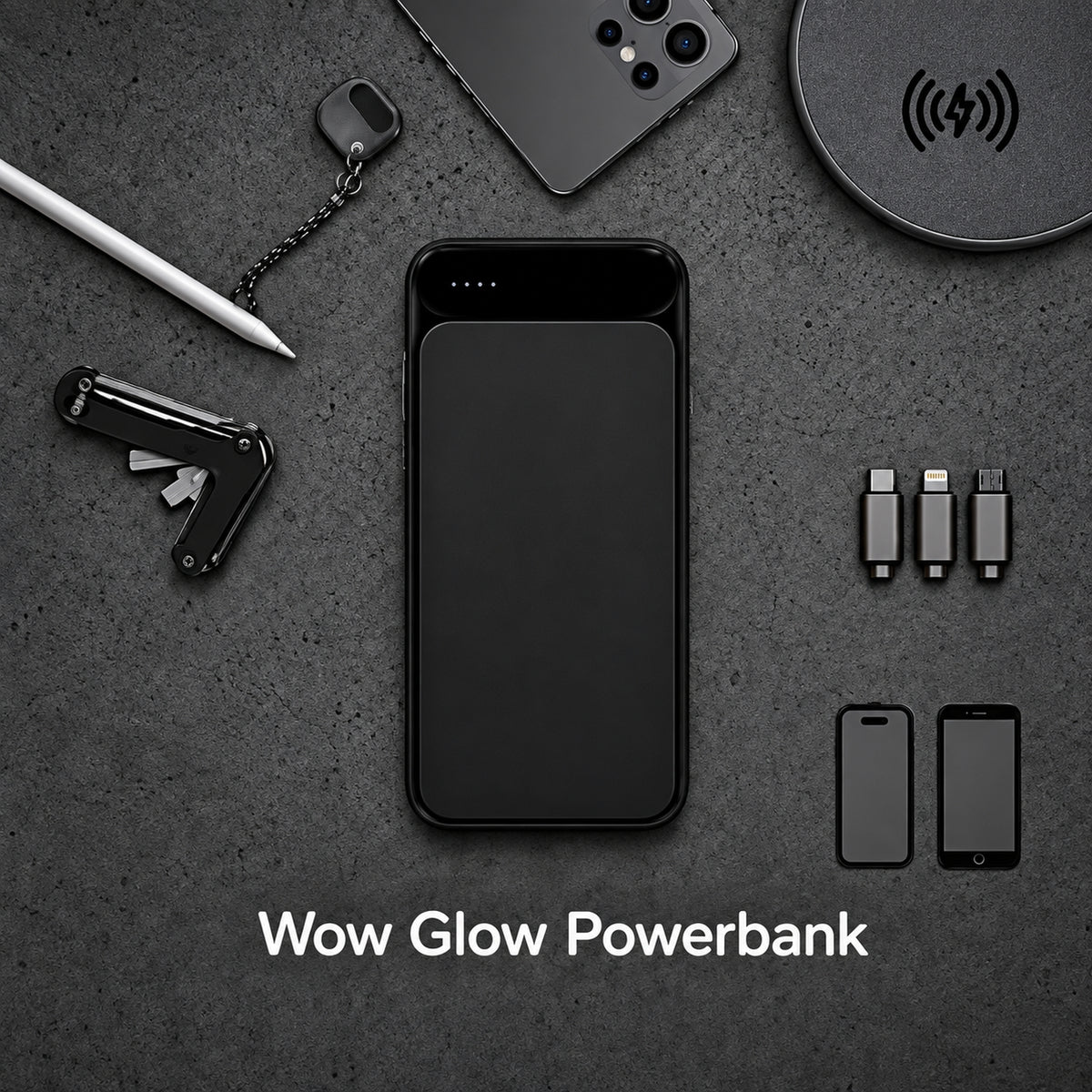 Glow Gadgets Wow Glow 10000mAh Power Bank