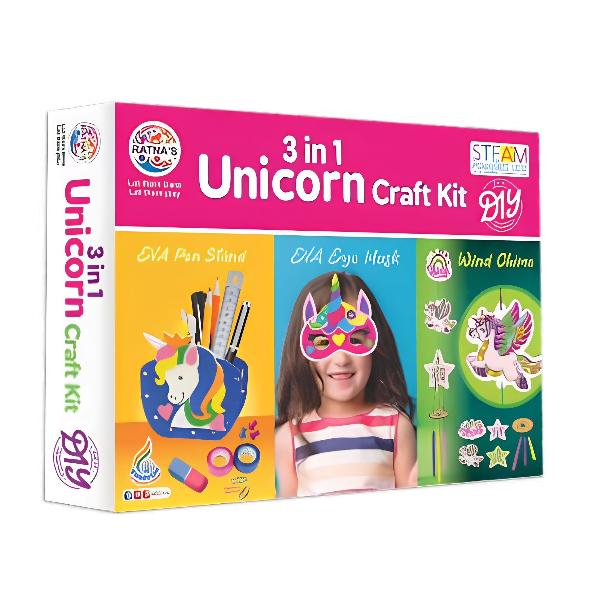 Unicorn Craft Kit 3 in 1 for Kids