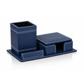 Offigifts Blue Desktop Pen & Stationery Organiser Set