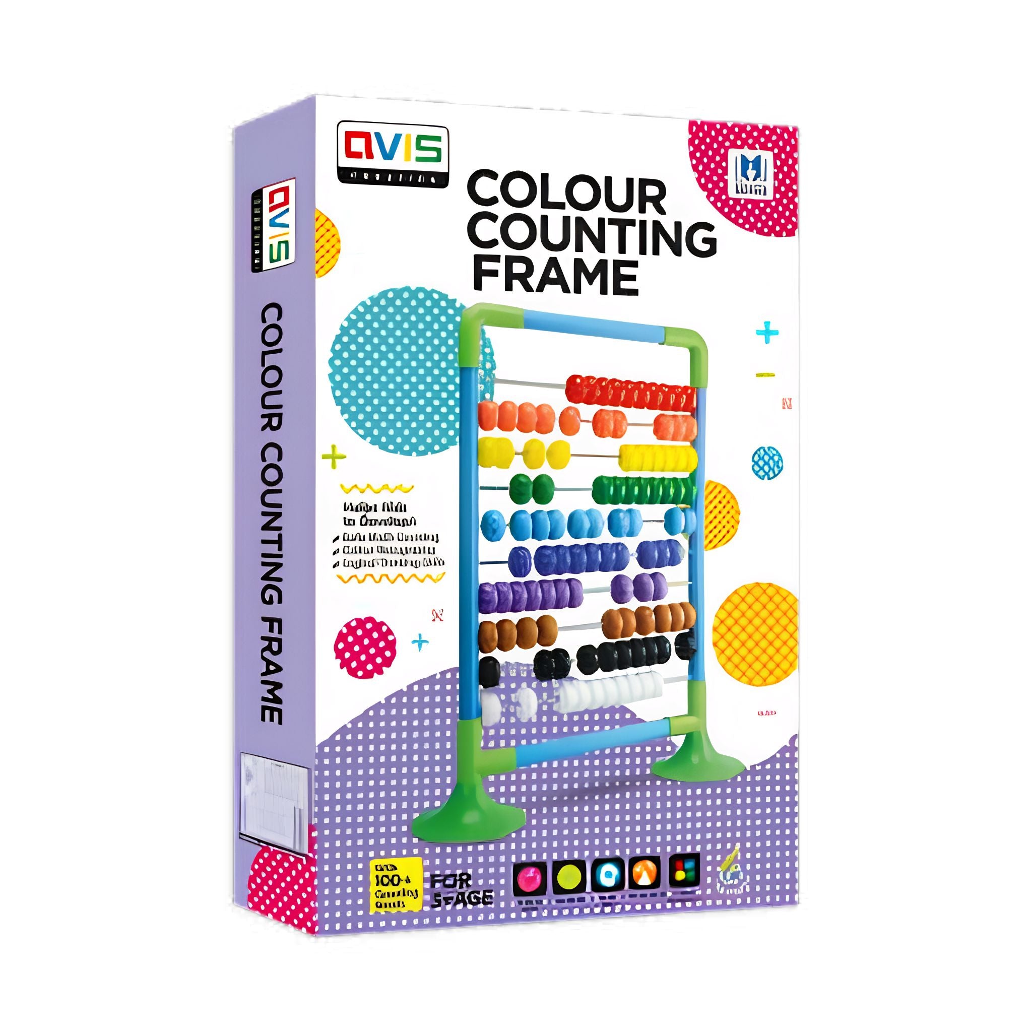 Colour Counting Frame for Kids