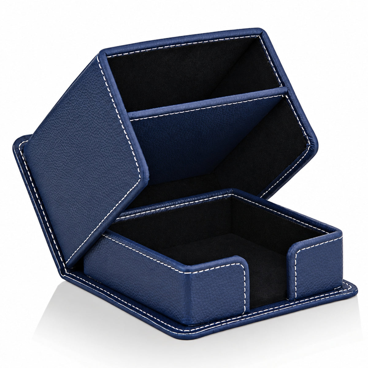 Offigifts Blue Multi-Compartment Desktop Organiser