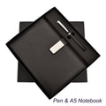 Diary Pen Black Corporate Gift Set | Customisable Business Gifting