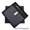 Diary Pen Blue Corporate Gift Set | Customisable Business Gifting