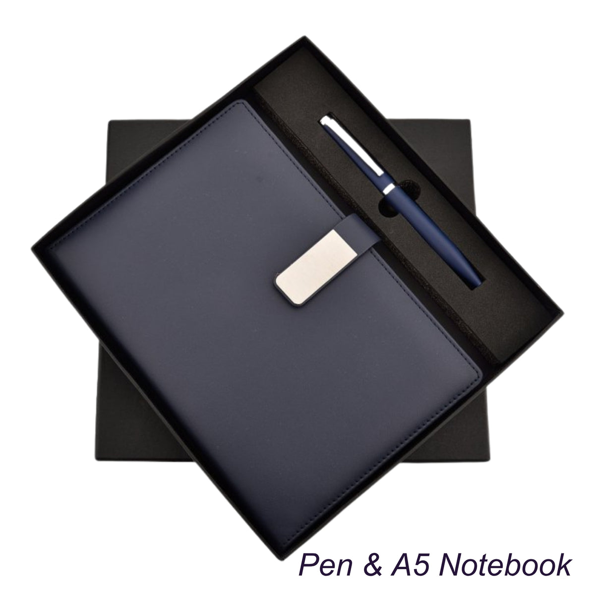 Diary Pen Blue Corporate Gift Set | Customisable Business Gifting
