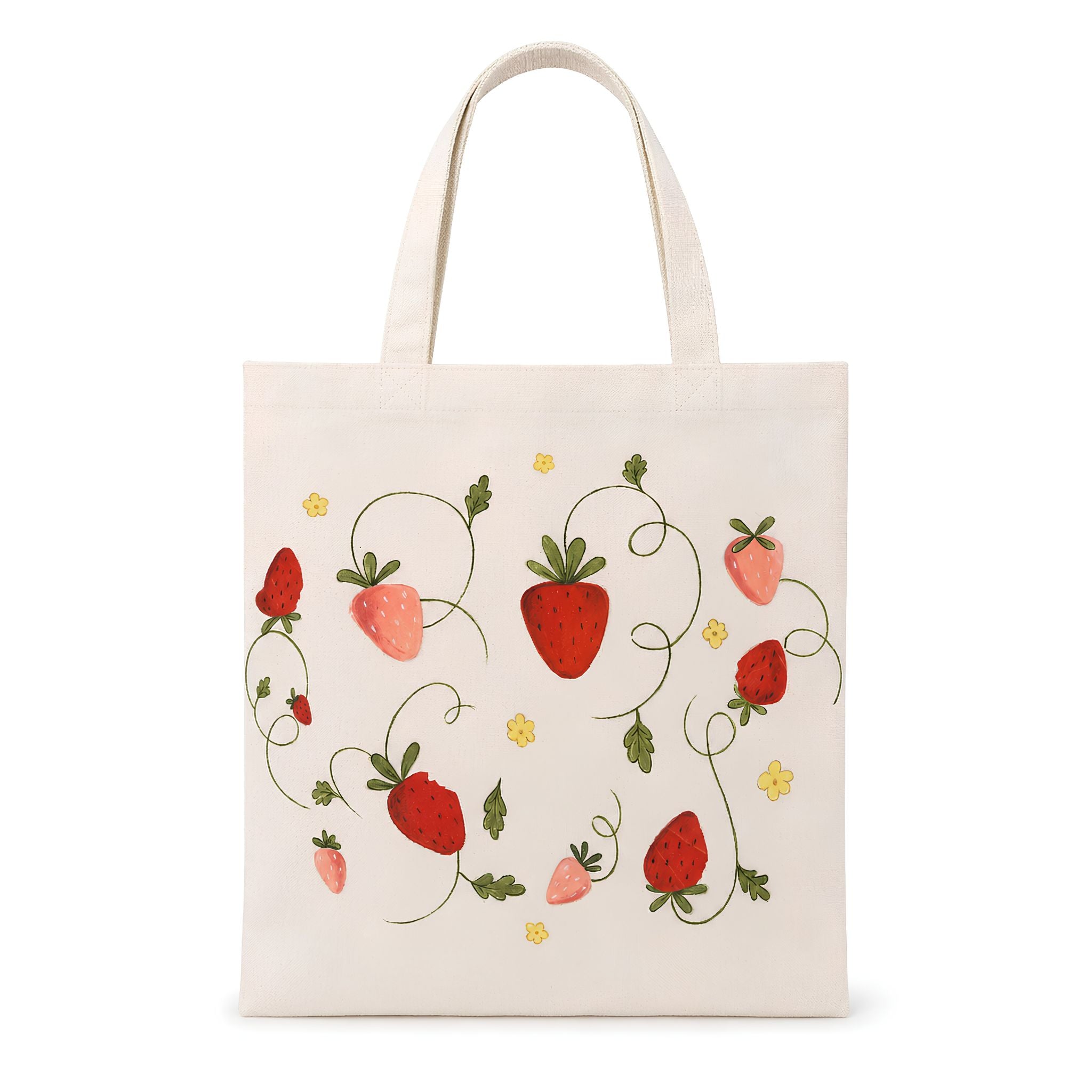 Printed Canvas Tote Bag with Multiple Design Options