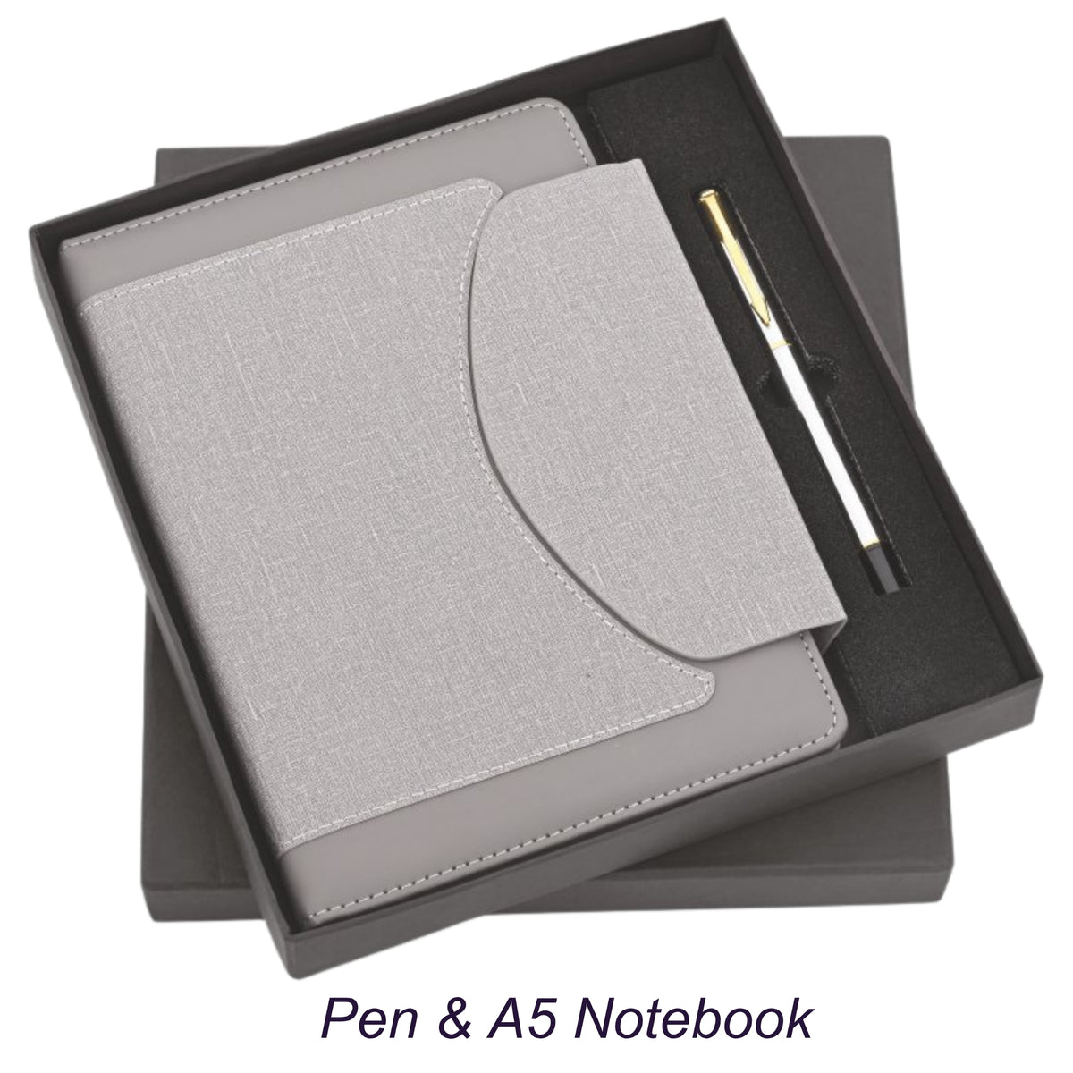 Grey FrostEdge Corporate Gift Set | Customisable Business Gifting