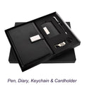 Azure Blue Diary 4 in 1 Corporate Gift Set | Customisable Business Gifting