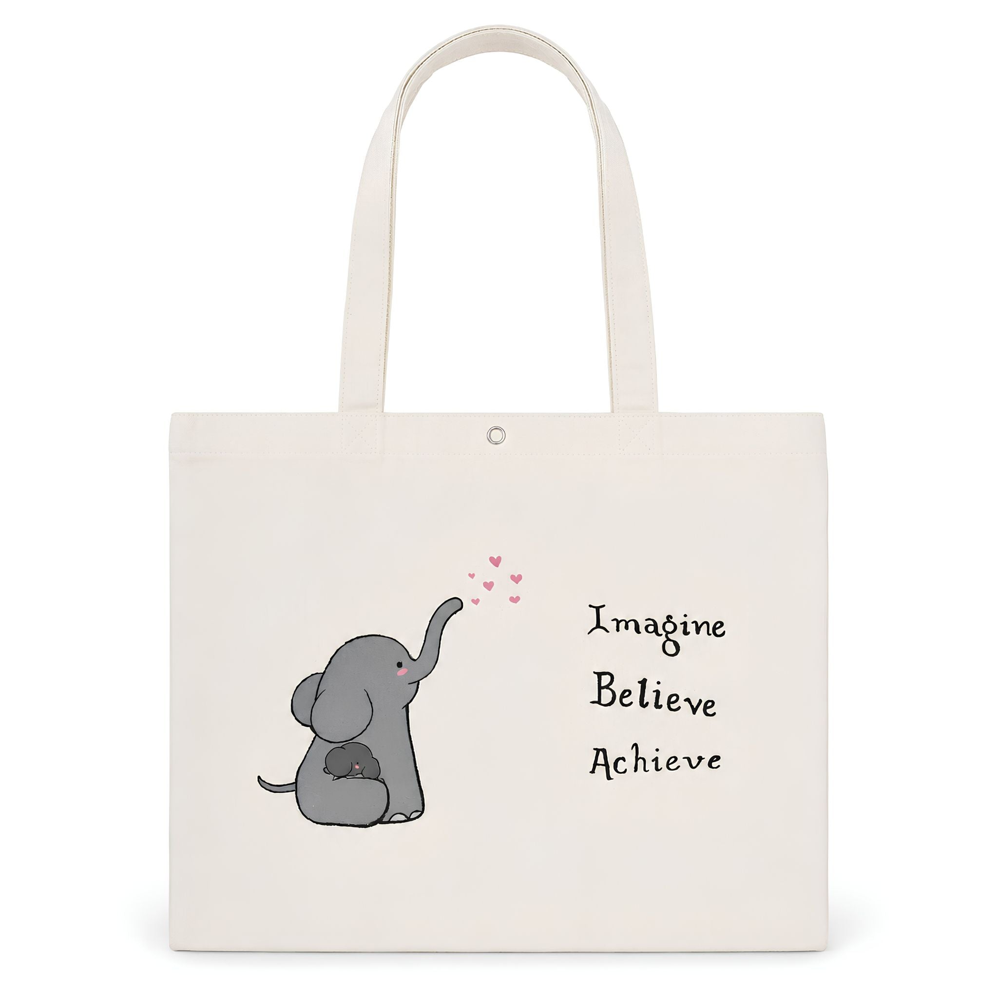 Printed Canvas Tote Bag with Multiple Design Options