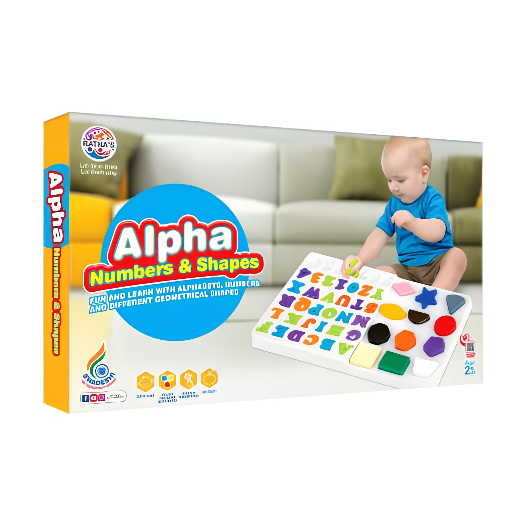 Alpha Numbers & Shapes for Kids