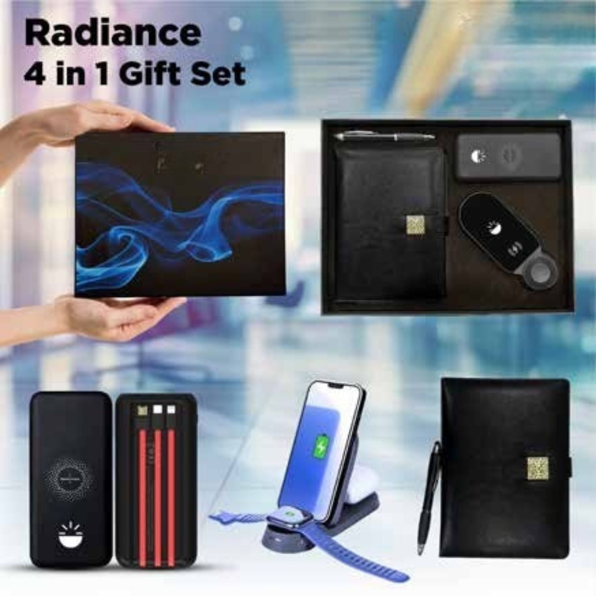 Radiance 4-in-1 Premium Tech Gift Box