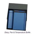 Bottle 3 in 1 Blue Corporate Gift Set | Customisable Business Gifting